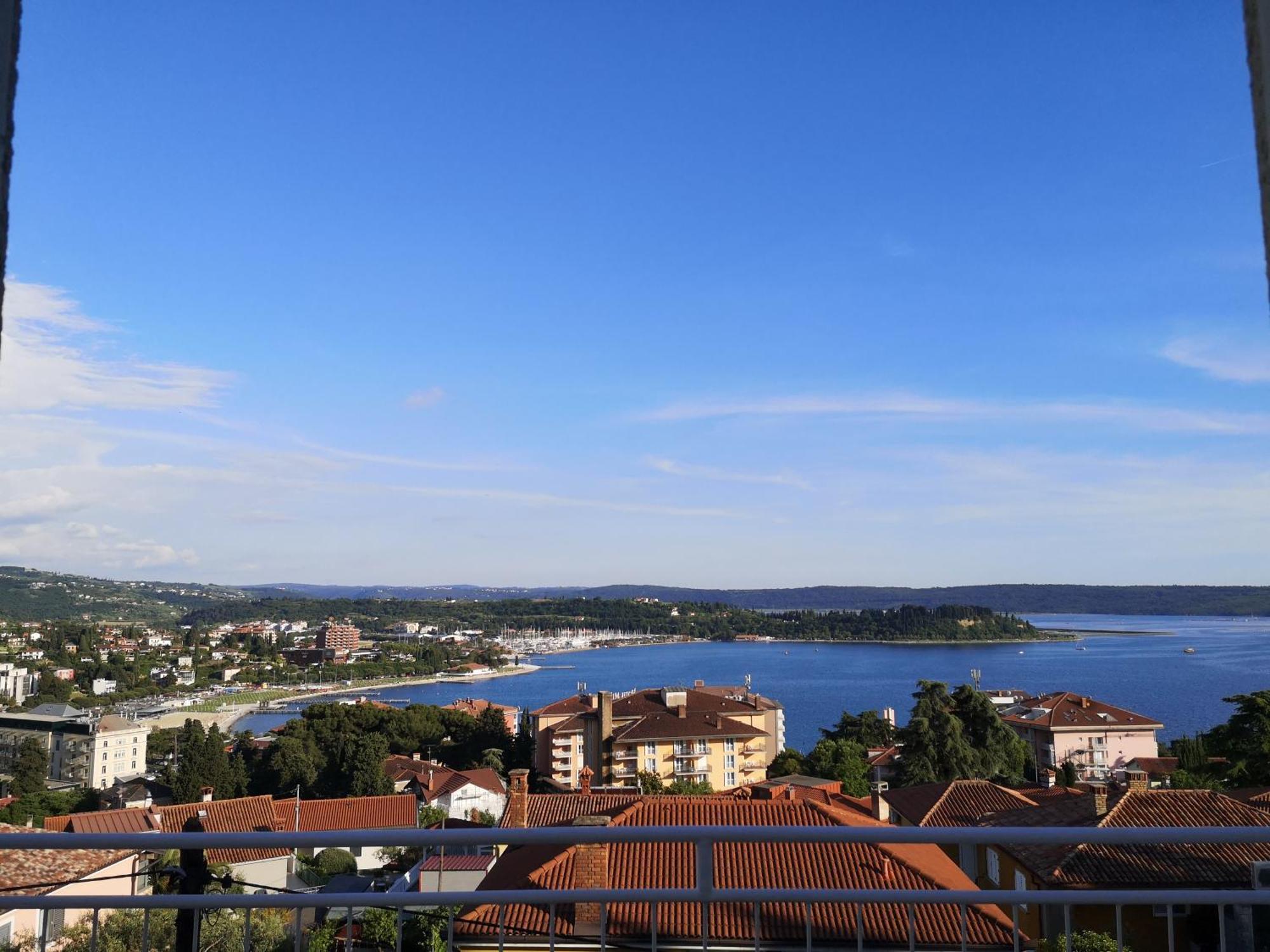 Bazilij Seaview Apartman Portorož Kültér fotó